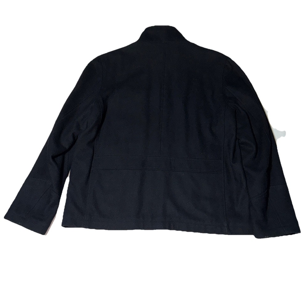 Vintage Levi's Chore Jacket Men's Large Wool Quilted Field Coat Barn Utility Blk - Picture 3 of 10
